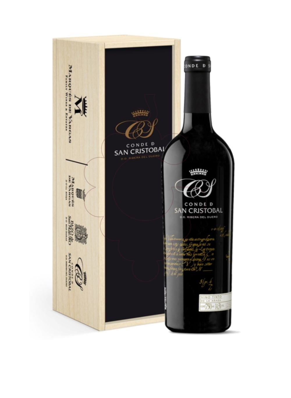 Foto Conde de San Cristóbal Magnum Fusta vi negre