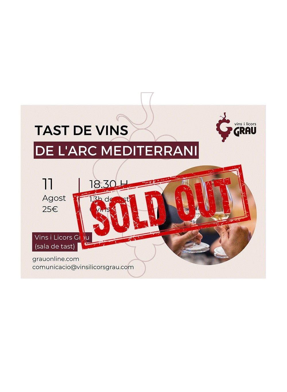 Foto Accessoris Tast de vins de l’Arc Mediterrani 11 AGO 23