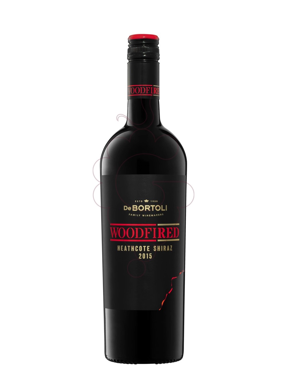 Foto De Bortoli Woodfired Heathcote Shiraz vi negre