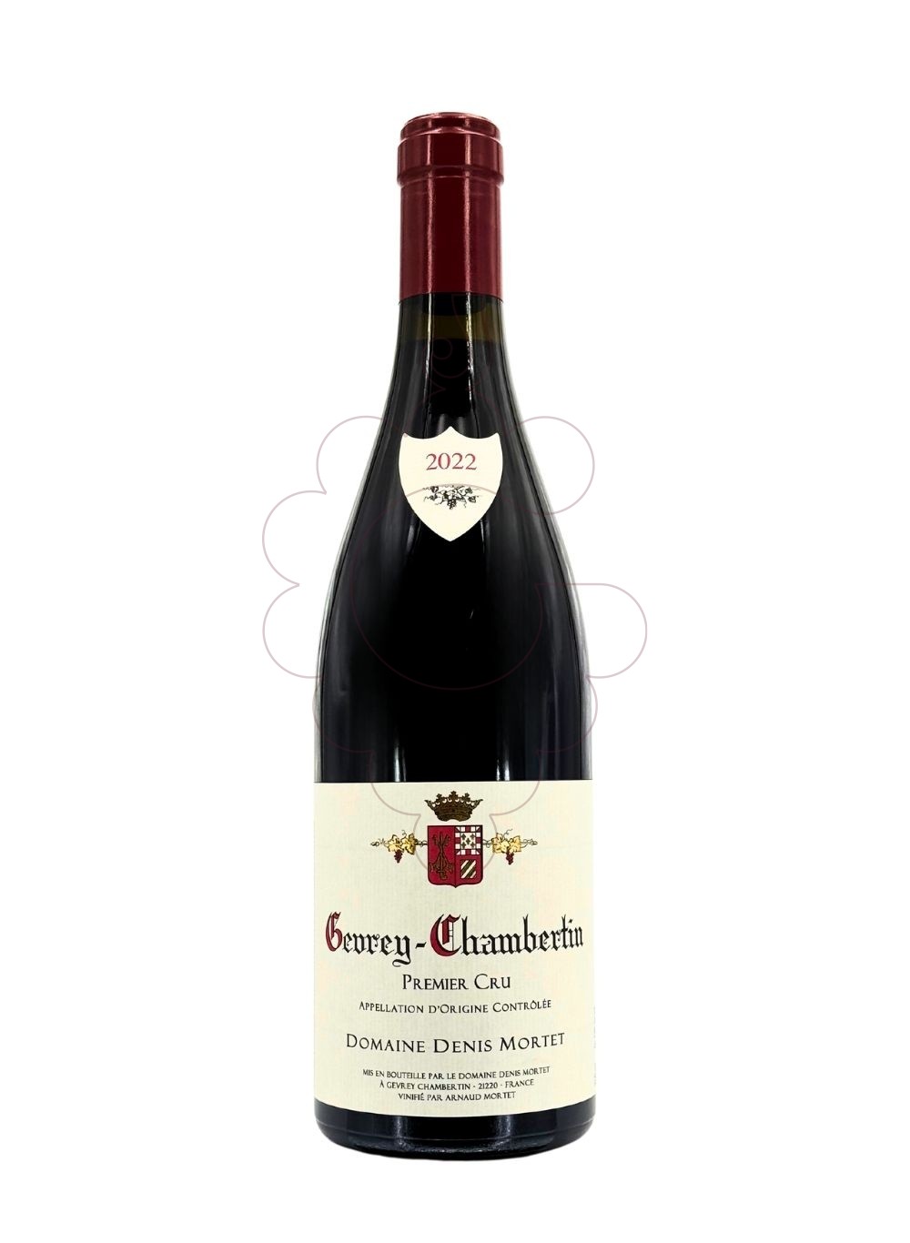 Foto Denis Mortet Gevrey-Chambertin 1er Cru vi negre