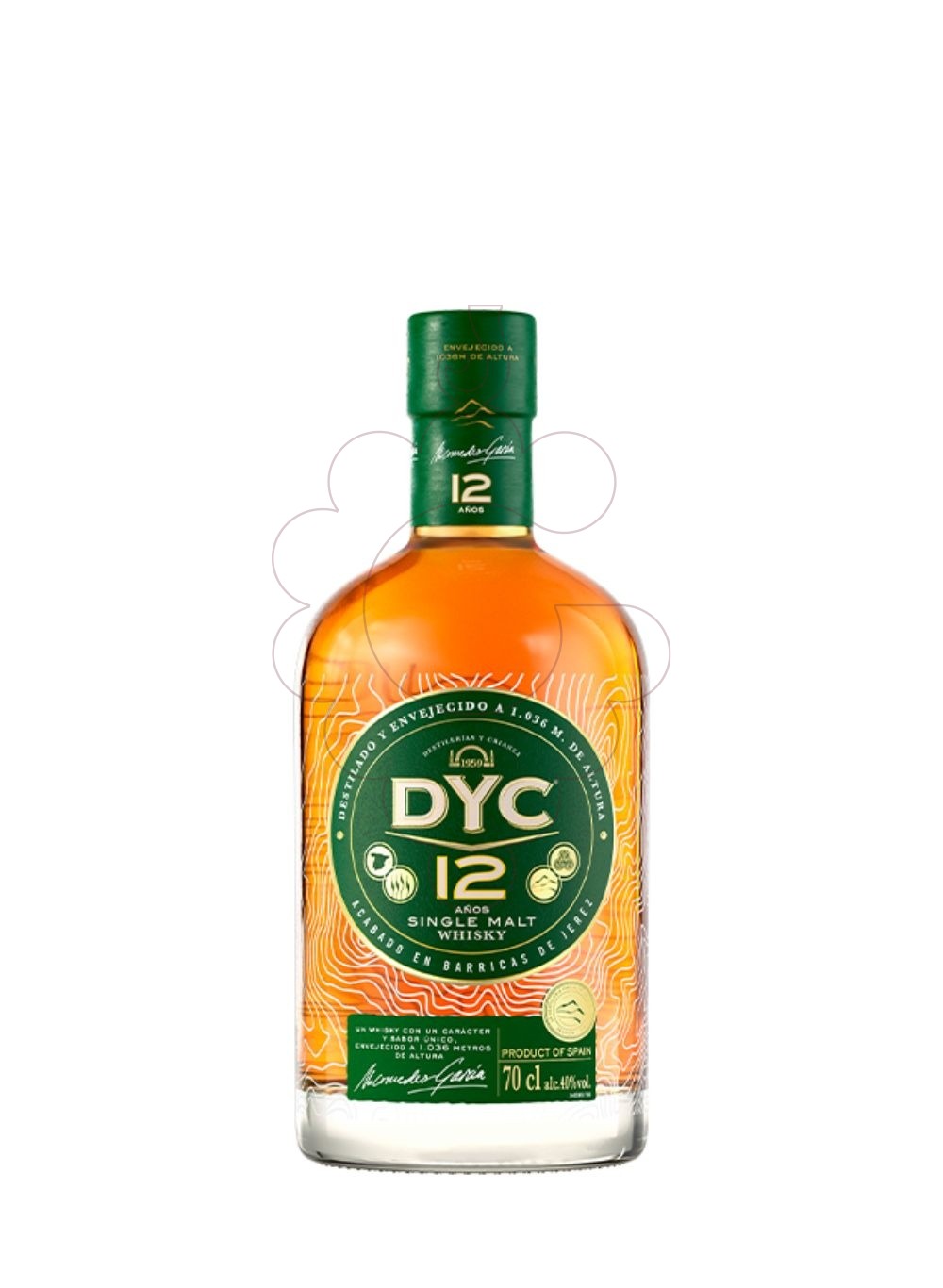 Foto Whisky Dyc 12 anys 70 cl