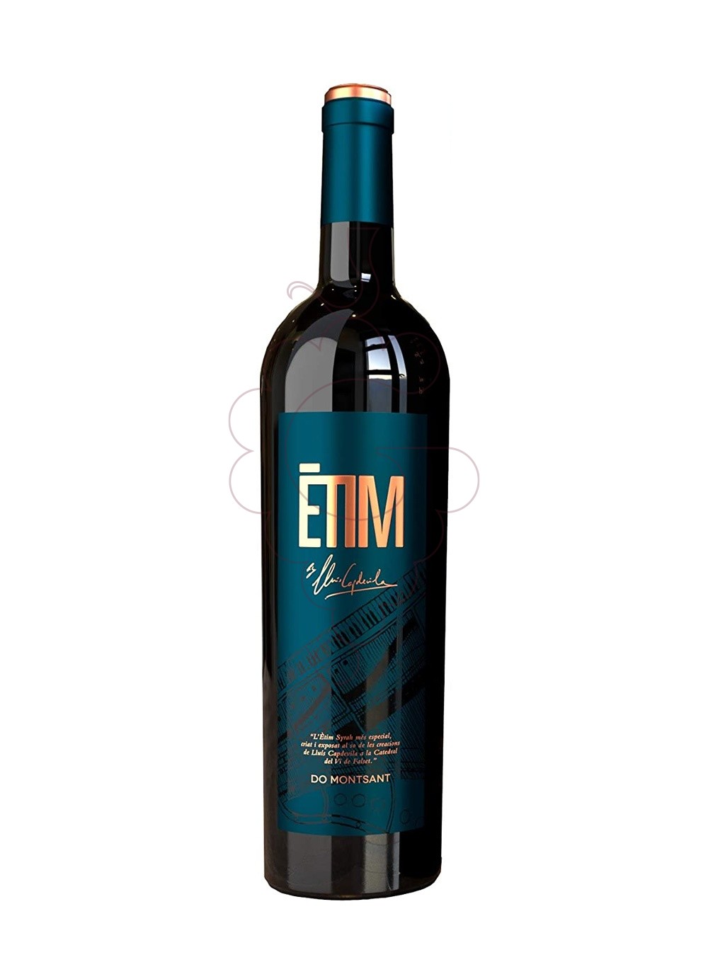 Foto Etim Syrah Lluís Capdevila vi negre