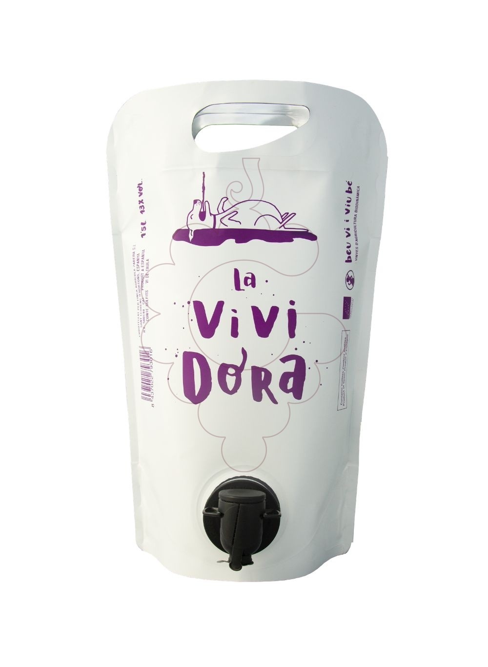 Foto Finca Parera La Vividora Bag in Box vi negre