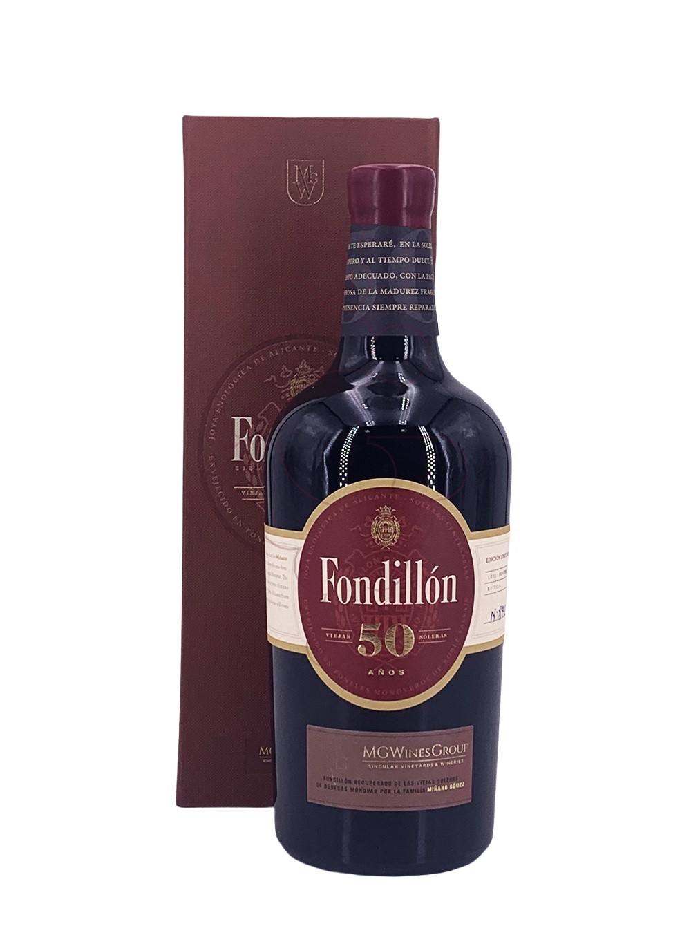 Foto Fondillon 50 anys 75 cl vi generós