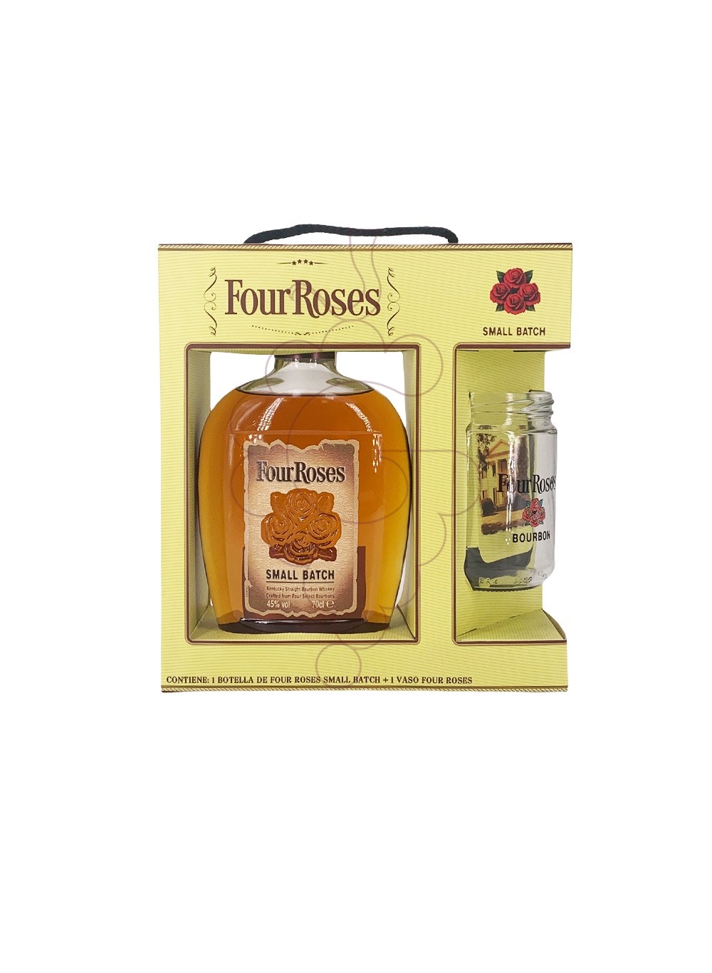 Foto Whisky Four Roses Small Batch Pack (1 u + 1 got)