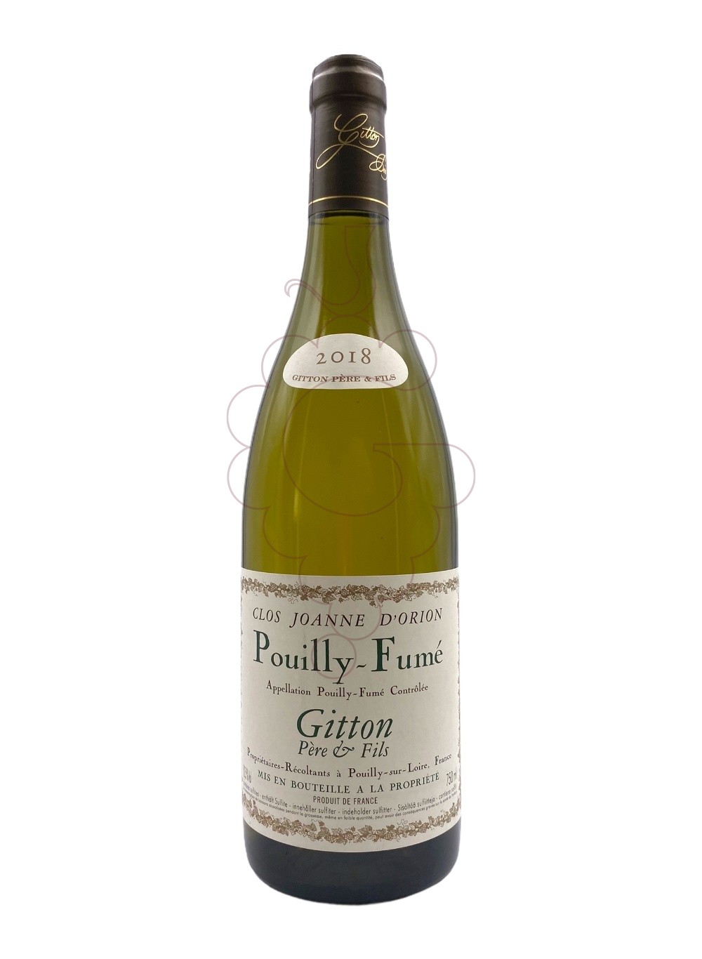 Foto Gitton Clos Joanne d'Orion Pouilly-Fumé vi blanc