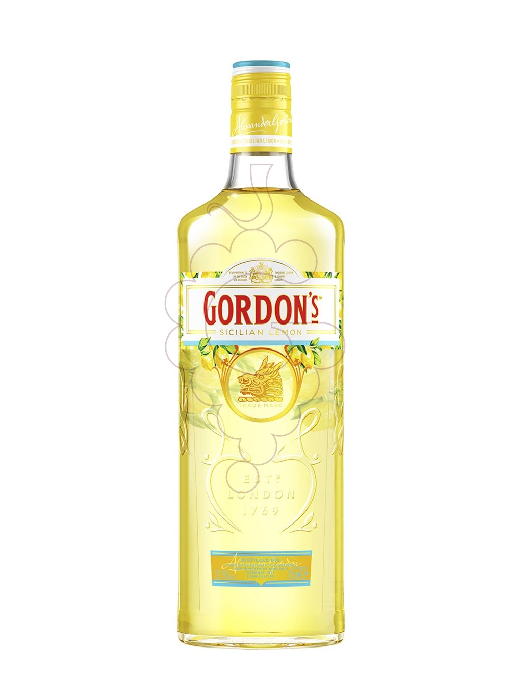 Foto Ginebra Gordon's lemon 70 cl