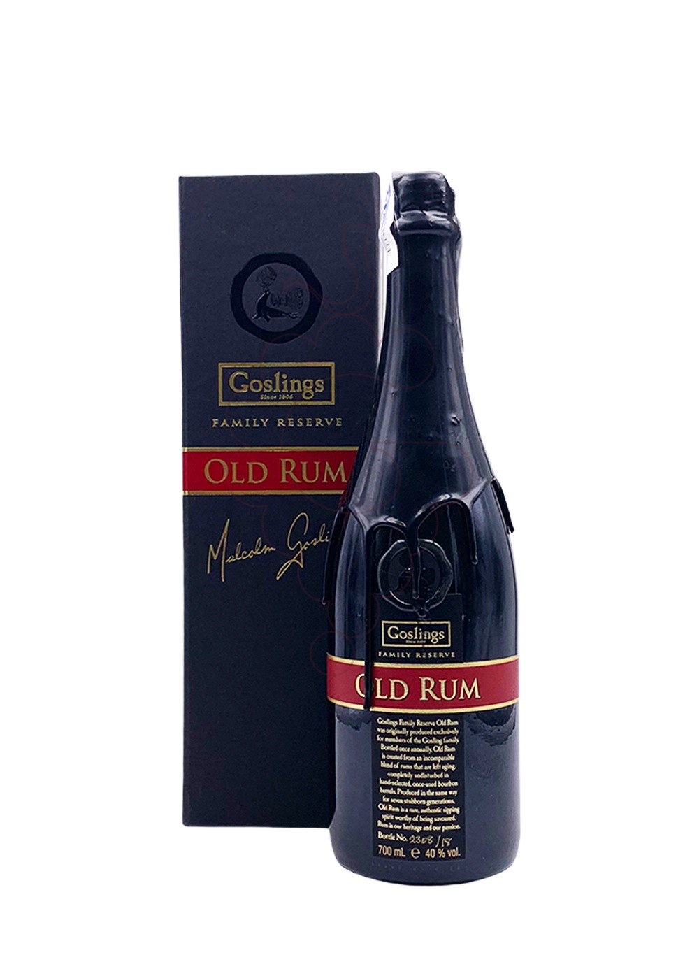 Foto Rom Gosling's Family Reserve Old Rum