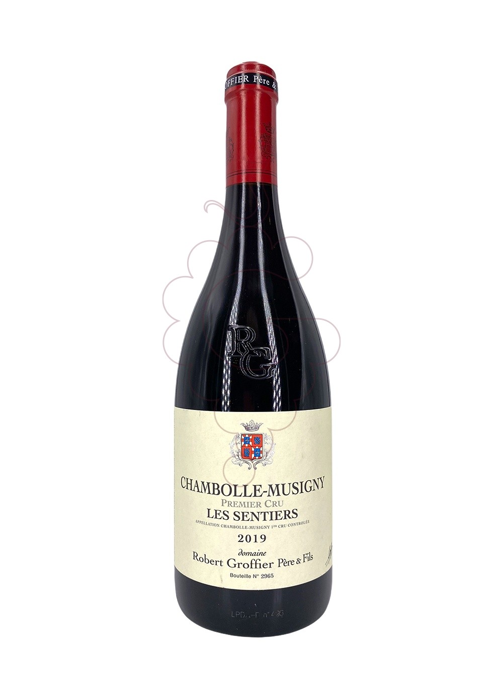 Foto Robert Groffier Chambolle-Musigny 1er Cru Les Sentiers vi negre