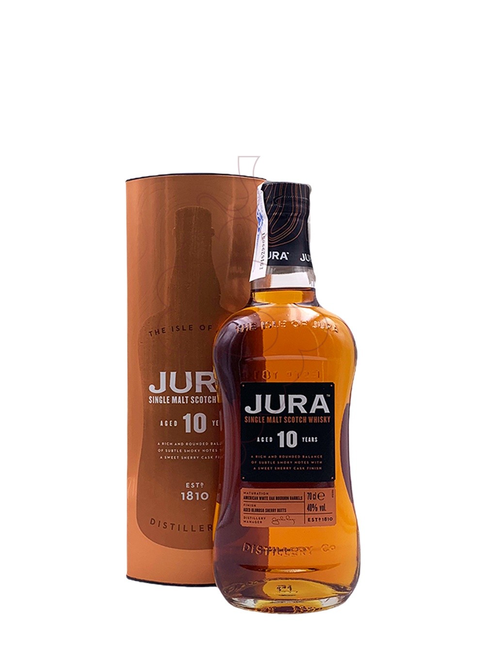 Foto Whisky Isle of Jura 10 Anys