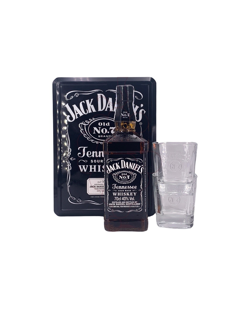 Foto Whisky Jack Daniels Pack Llauna (1 u + 2 gots)