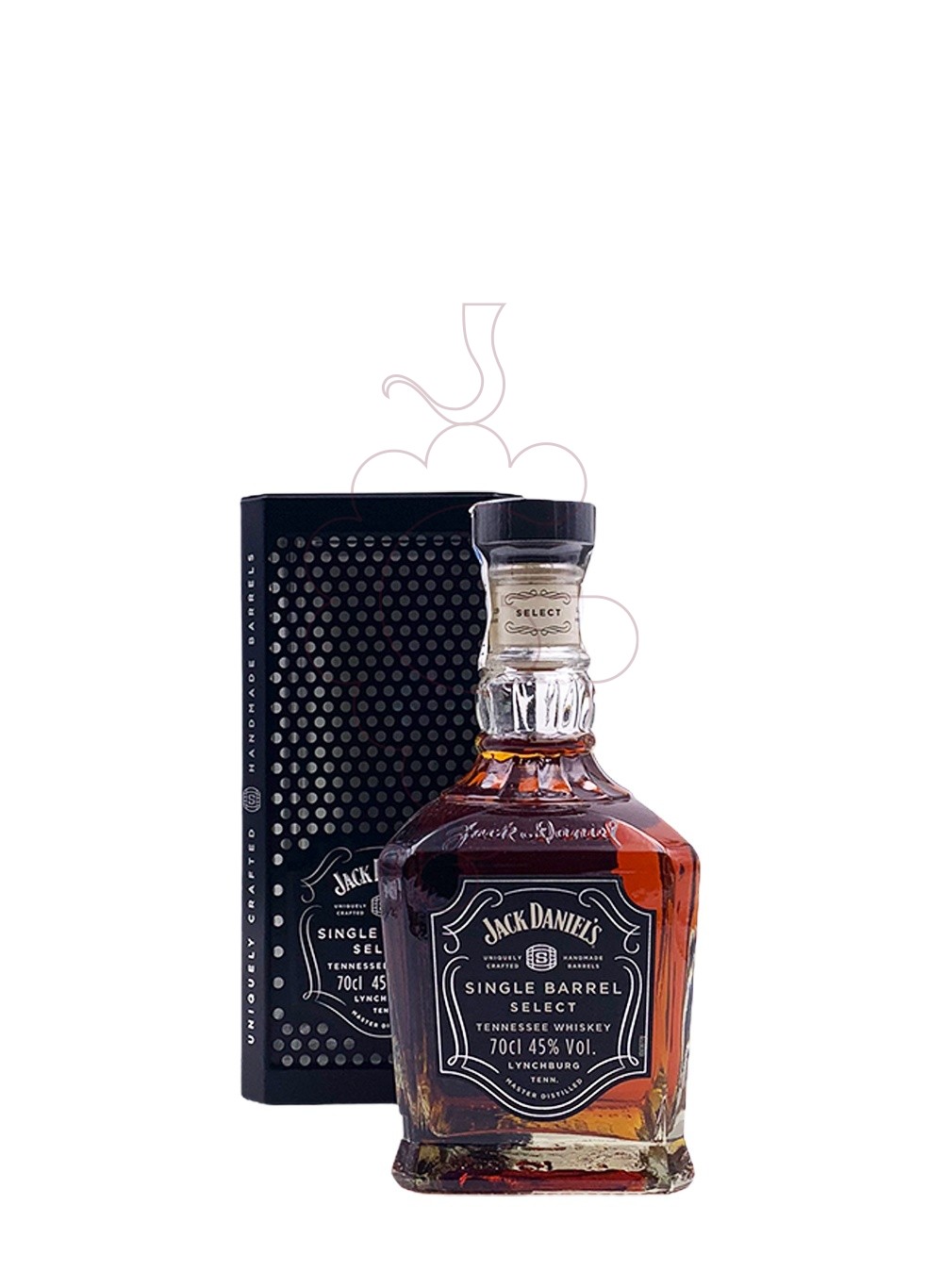 Foto Whisky Jack Daniels Single Barrel Estoig Metàl·lic