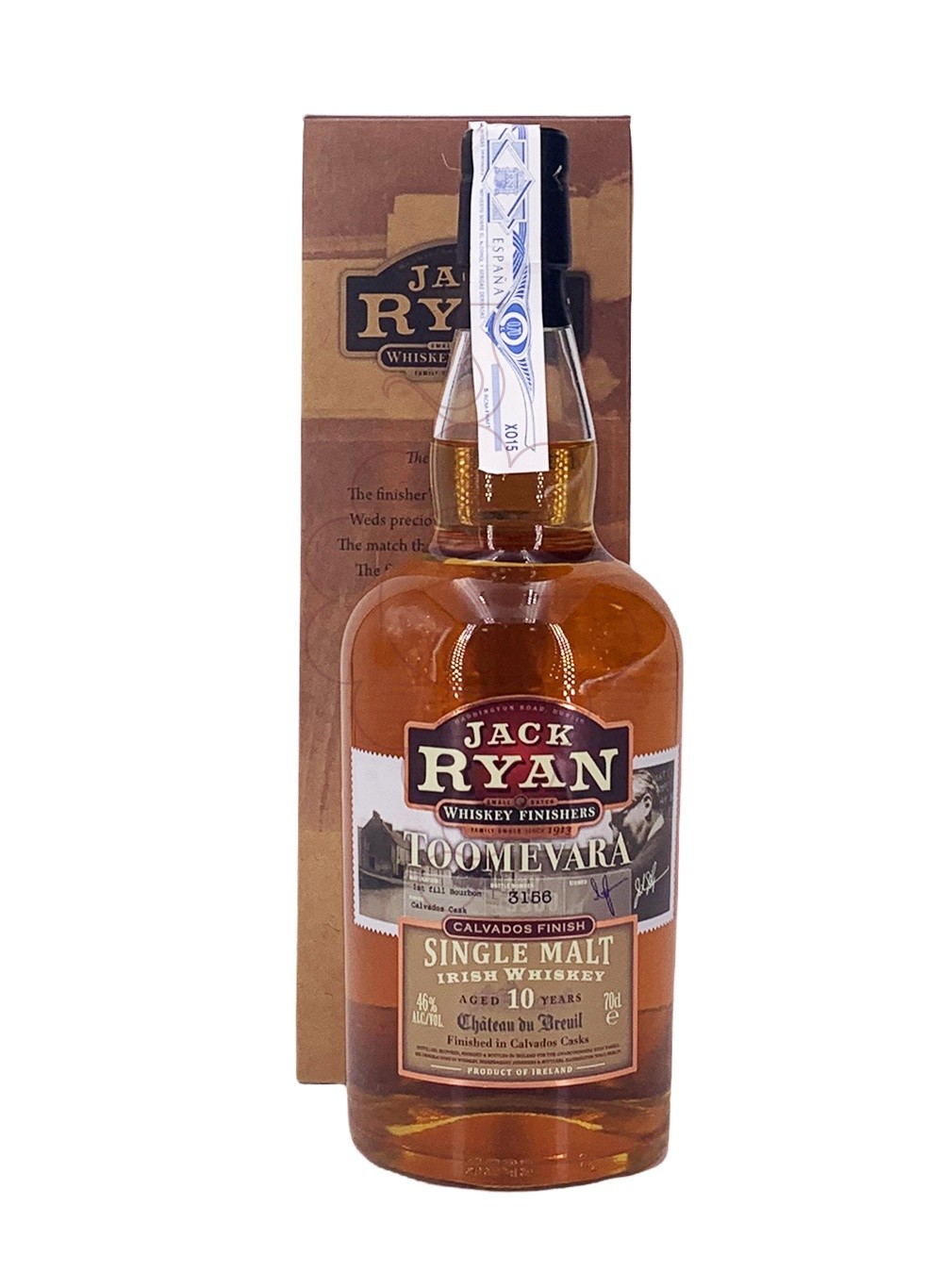 Foto Whisky Jack Ryan Toomevara 10 Anys