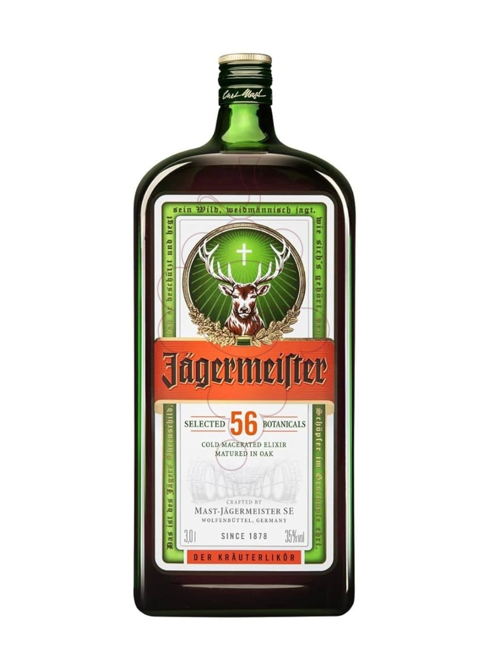 Foto Licor Jagermaister 3 litres
