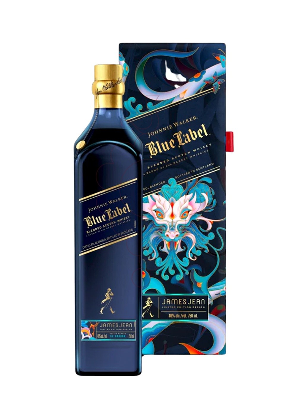 Foto Whisky Johnnie walker blue james jean