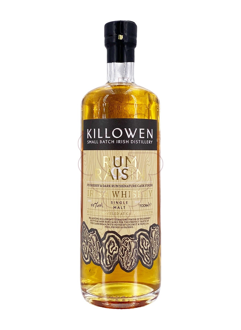 Foto Whisky Killowen rum raisin 70 cl