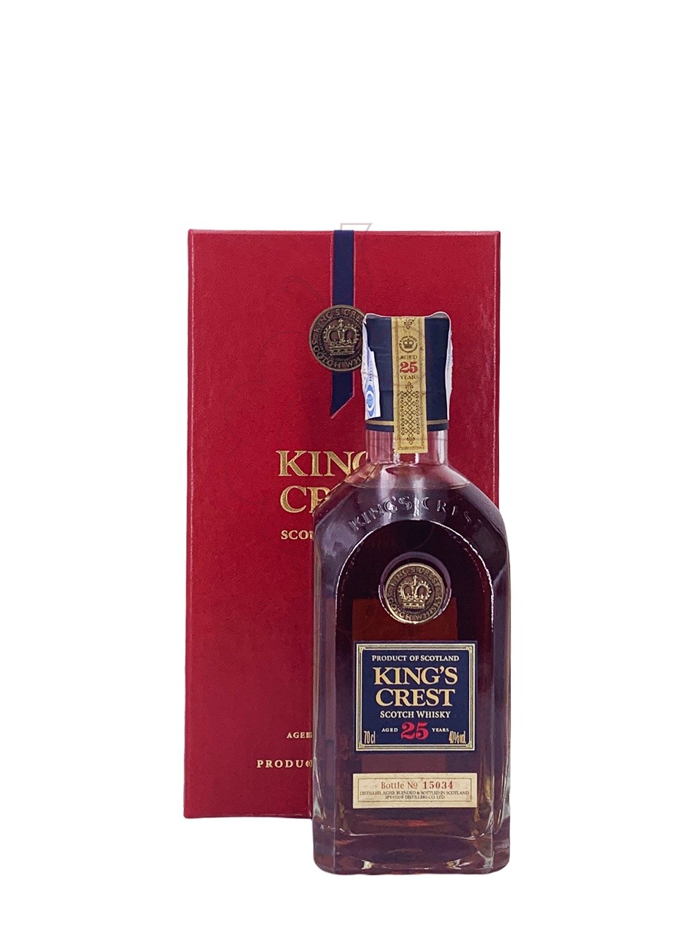 Foto Whisky King's Crest 25 Anys