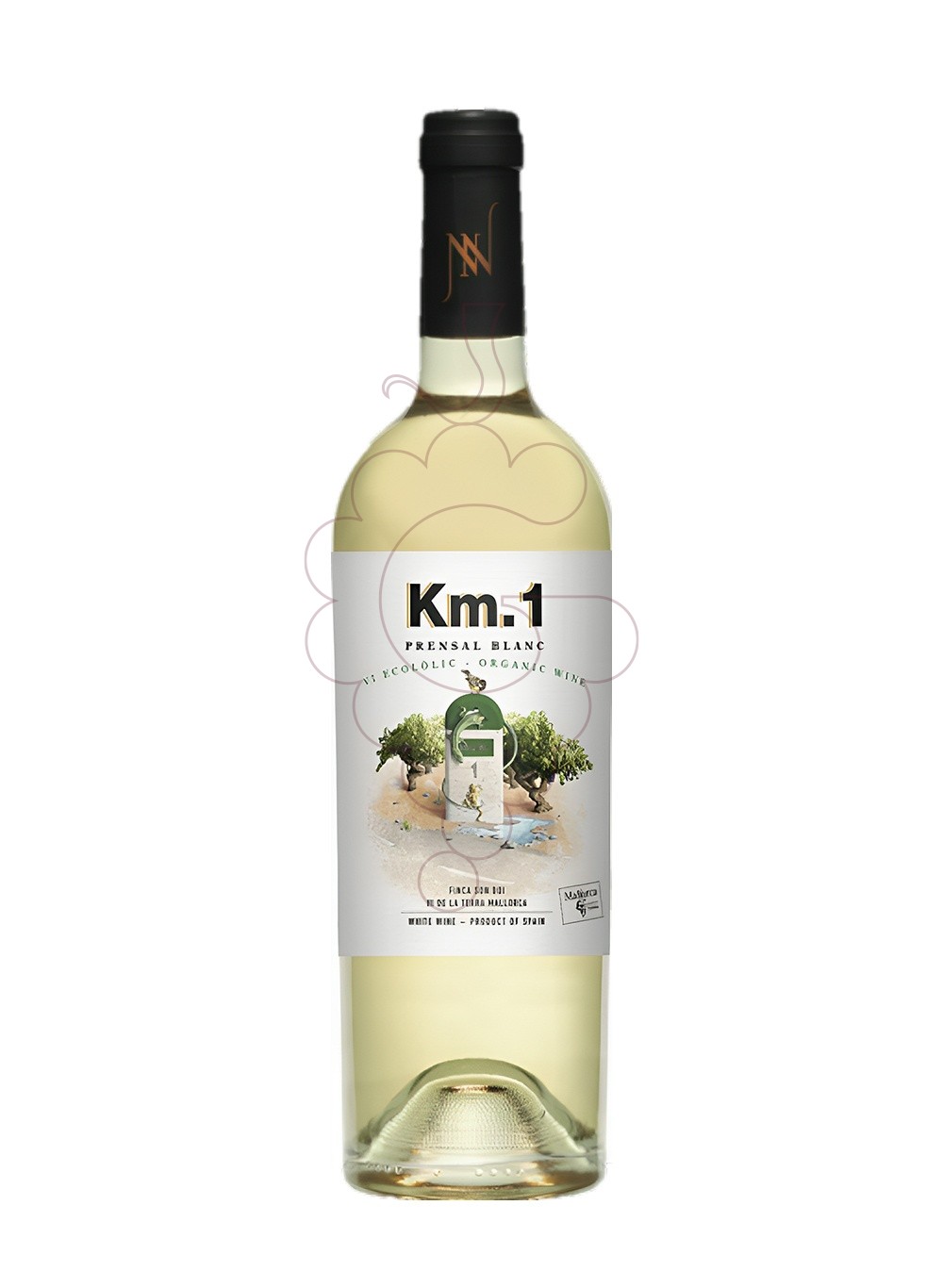 Foto Km.1 prensal blanc 2022 75 cl vi blanc
