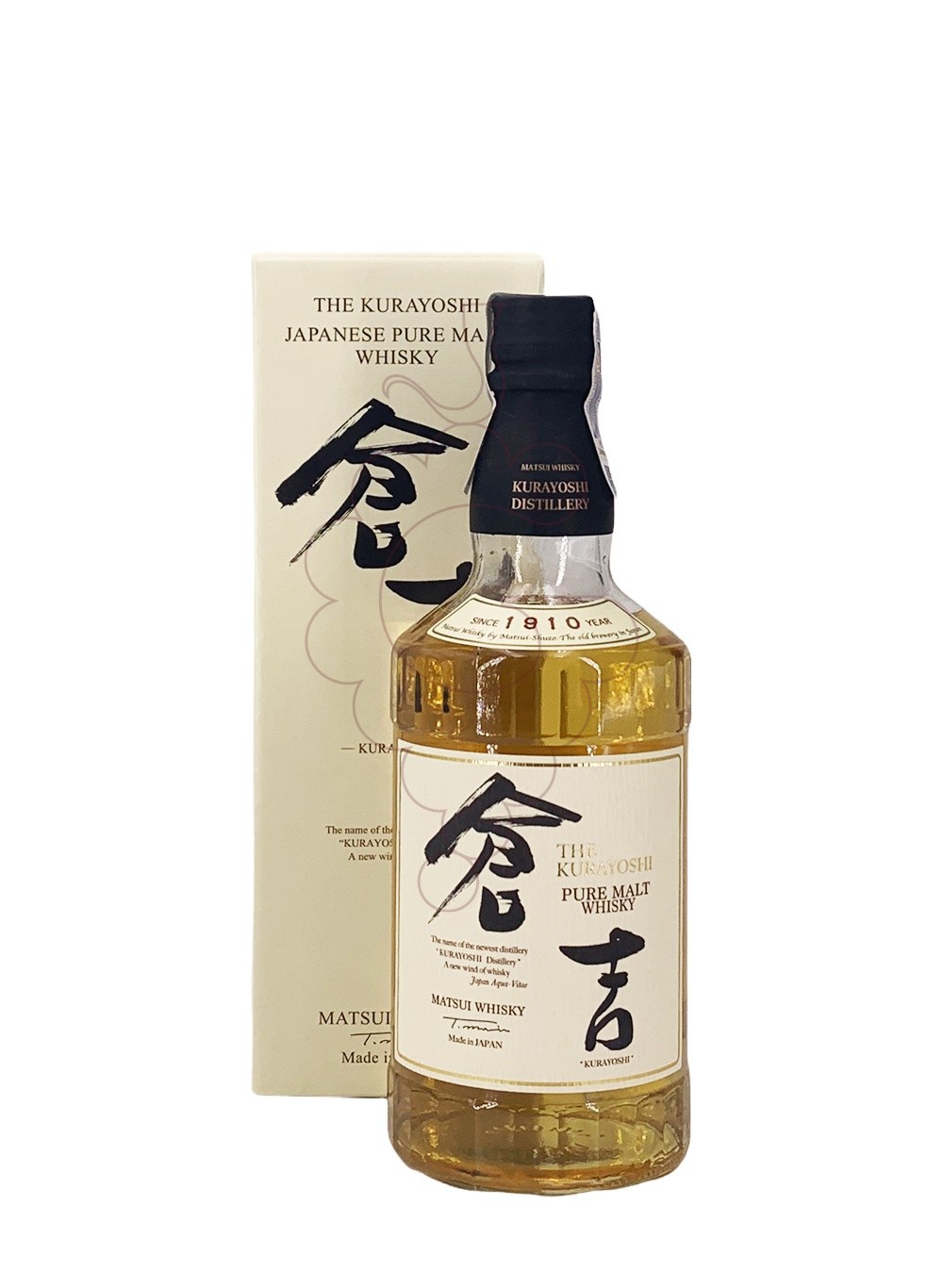 Foto Whisky The Kurayoshi Pure Malt