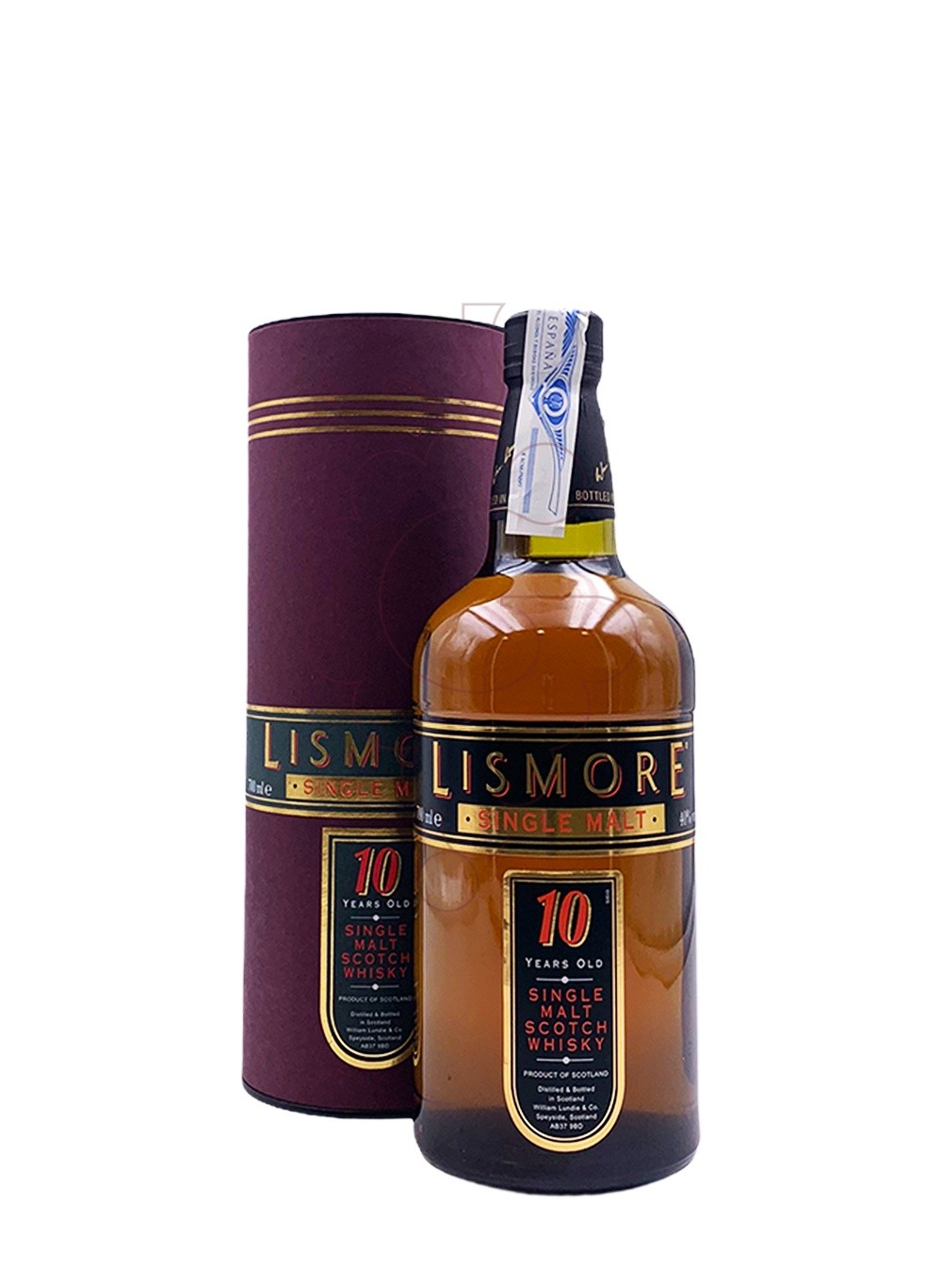 Foto Whisky Lismore 10 Anys