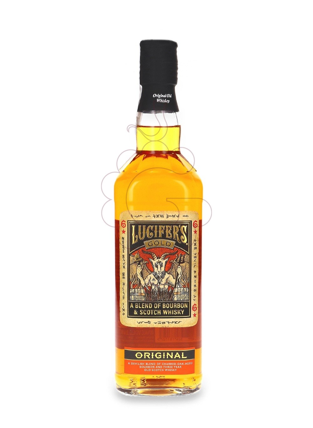 Foto Whisky Lucifer's gold blend whisky 70