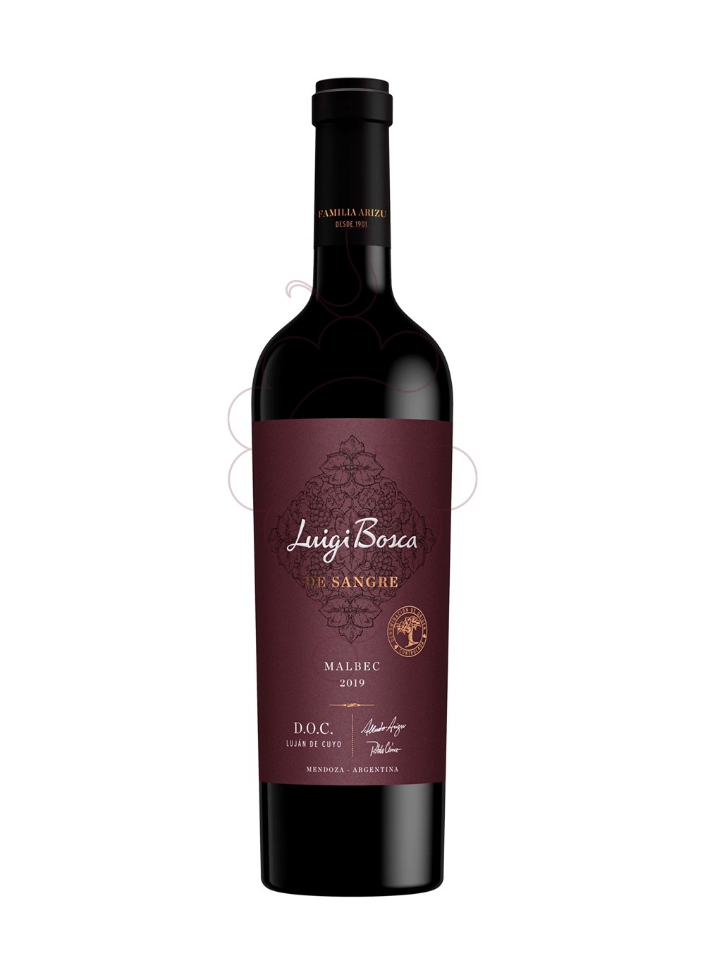 Foto Luigi Bosca Malbec vi negre