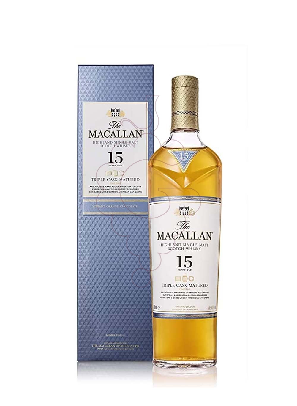 Foto Whisky Macallan 15 Anys Triple Cask