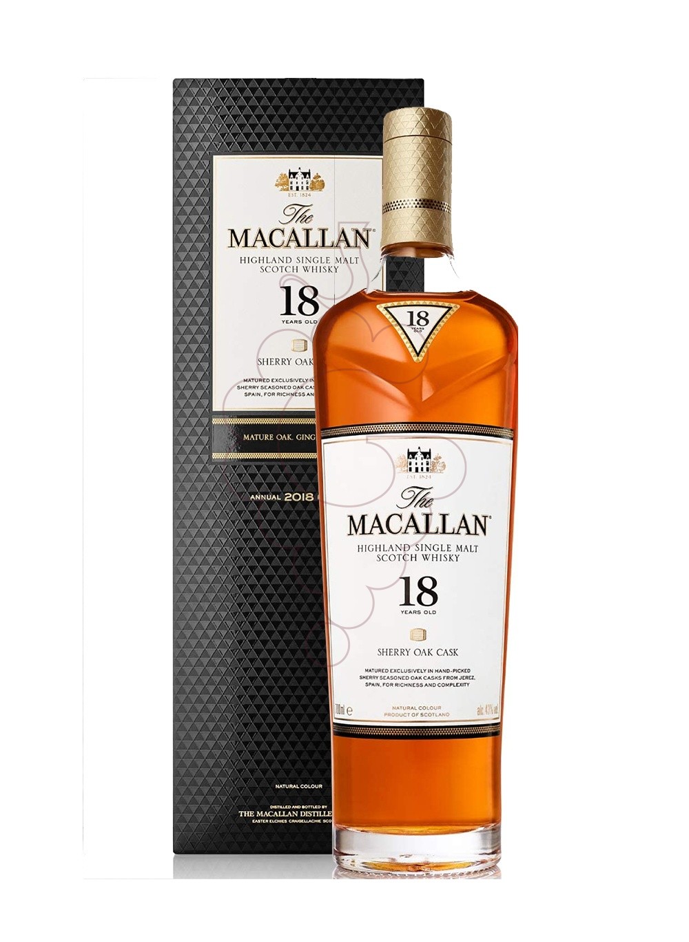 Foto Whisky Macallan 18 Anys Sherry Cask