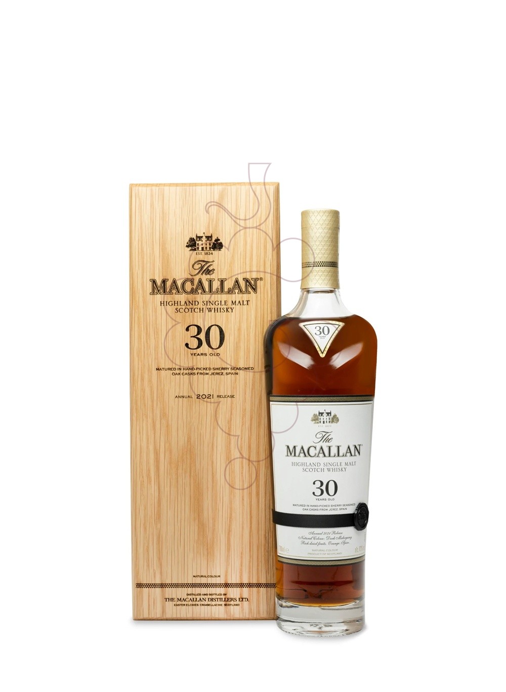 Foto Whisky Macallan 30 Anys 2021 release