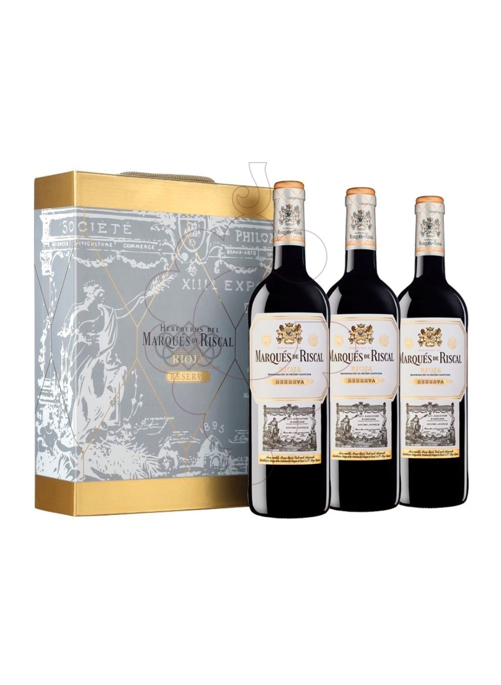 Foto Caixes regal Marqués de Riscal Reserva Pack 3 u