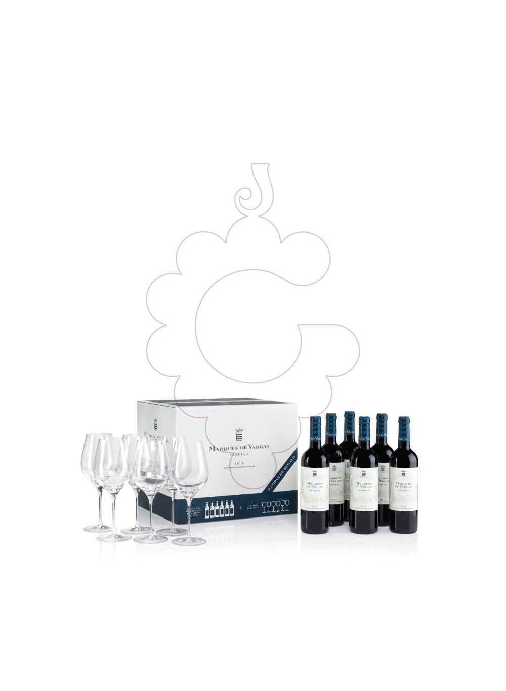 Foto Caixes regal Marques de Vargas Reserva Pack (6 u + 6 copes)