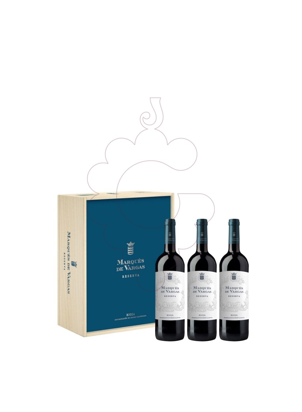 Foto Marques de Vargas Reserva Pack Fusta 3 u  vi negre
