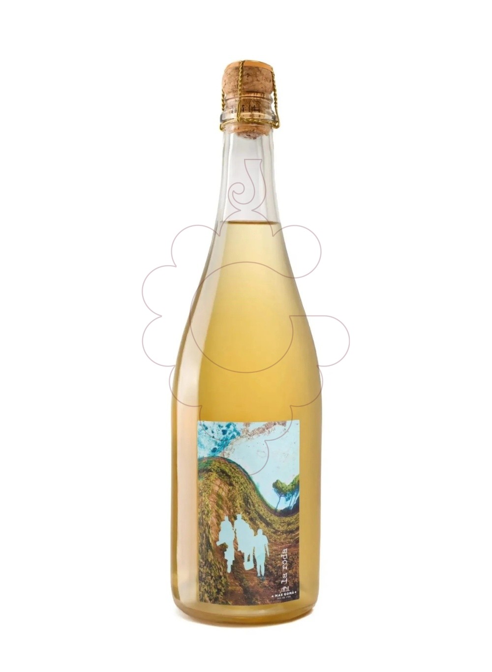 Foto Mas goma anc la roda rose 75cl vi escumós