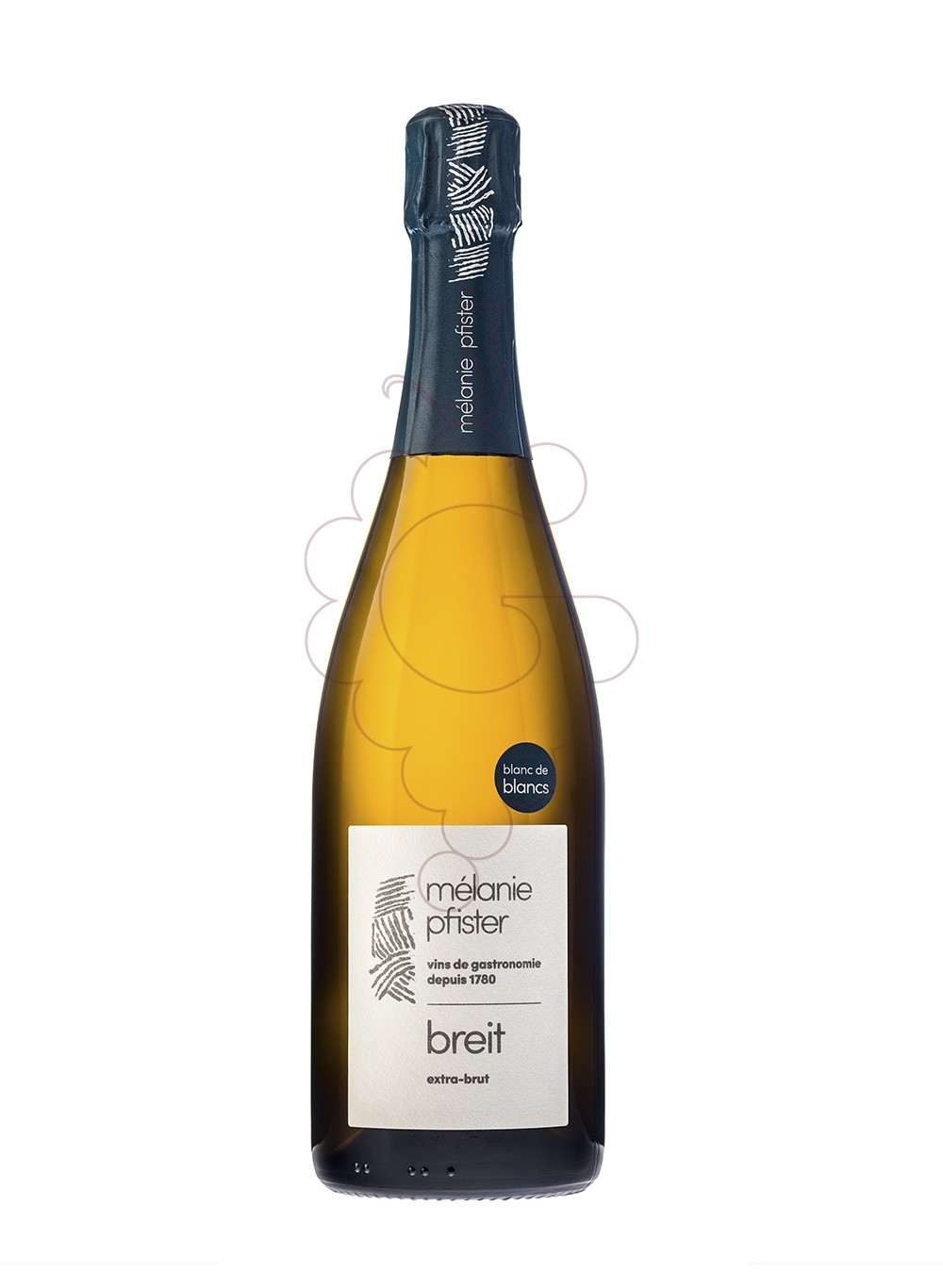 Foto Mélanie Pfister Breit Crémant Blanc de Blancs Extra Brut vi escumós