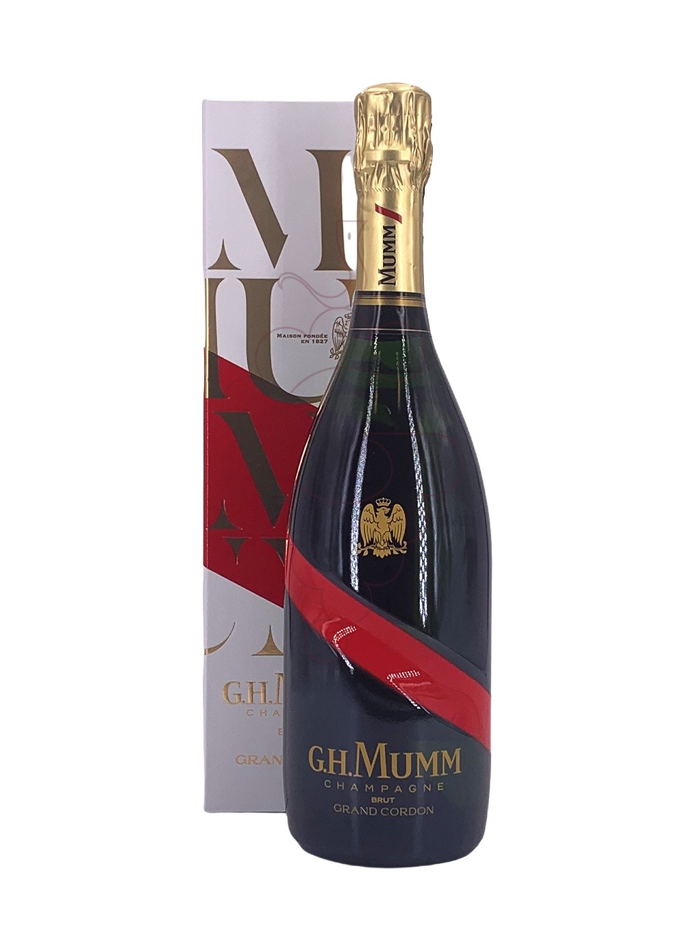 Foto Mumm Grand Cordon Rouge Brut Estutxat vi escumós