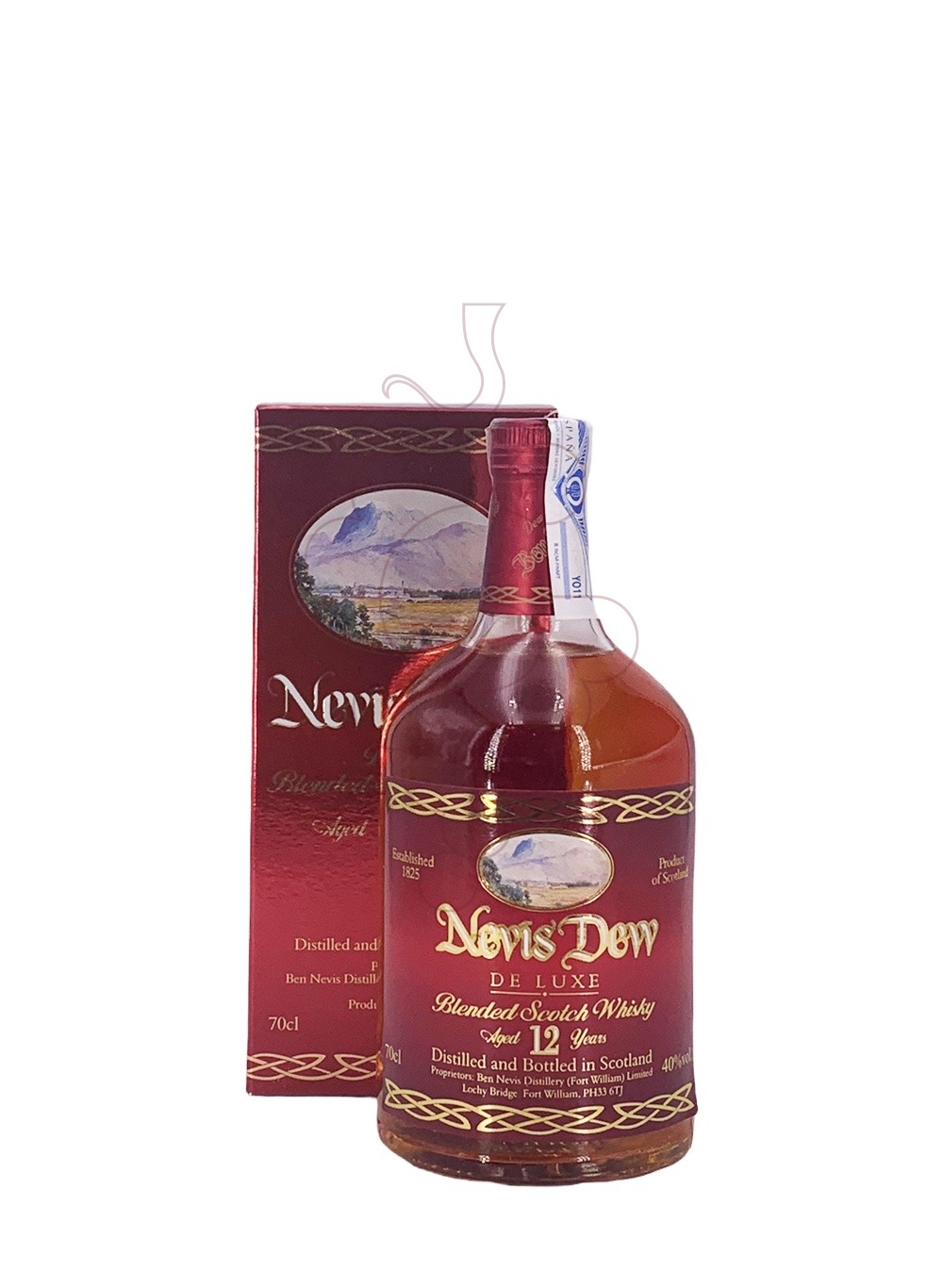 Foto Whisky Nevis dew 12 anys 70 cl