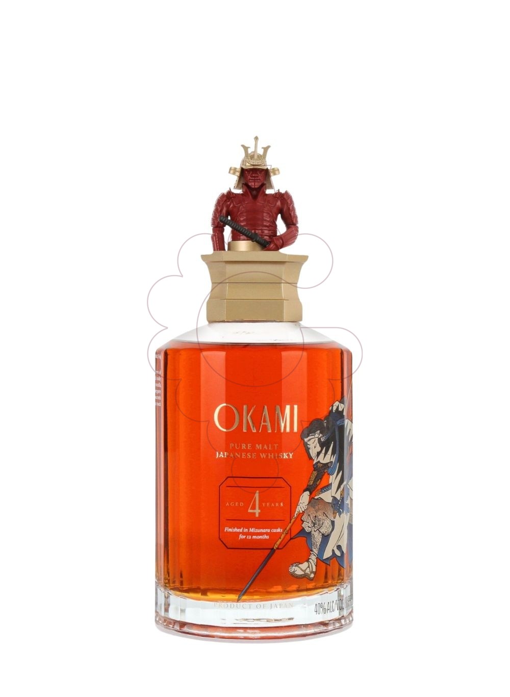 Foto Whisky Okami 4 anys pure malt japones