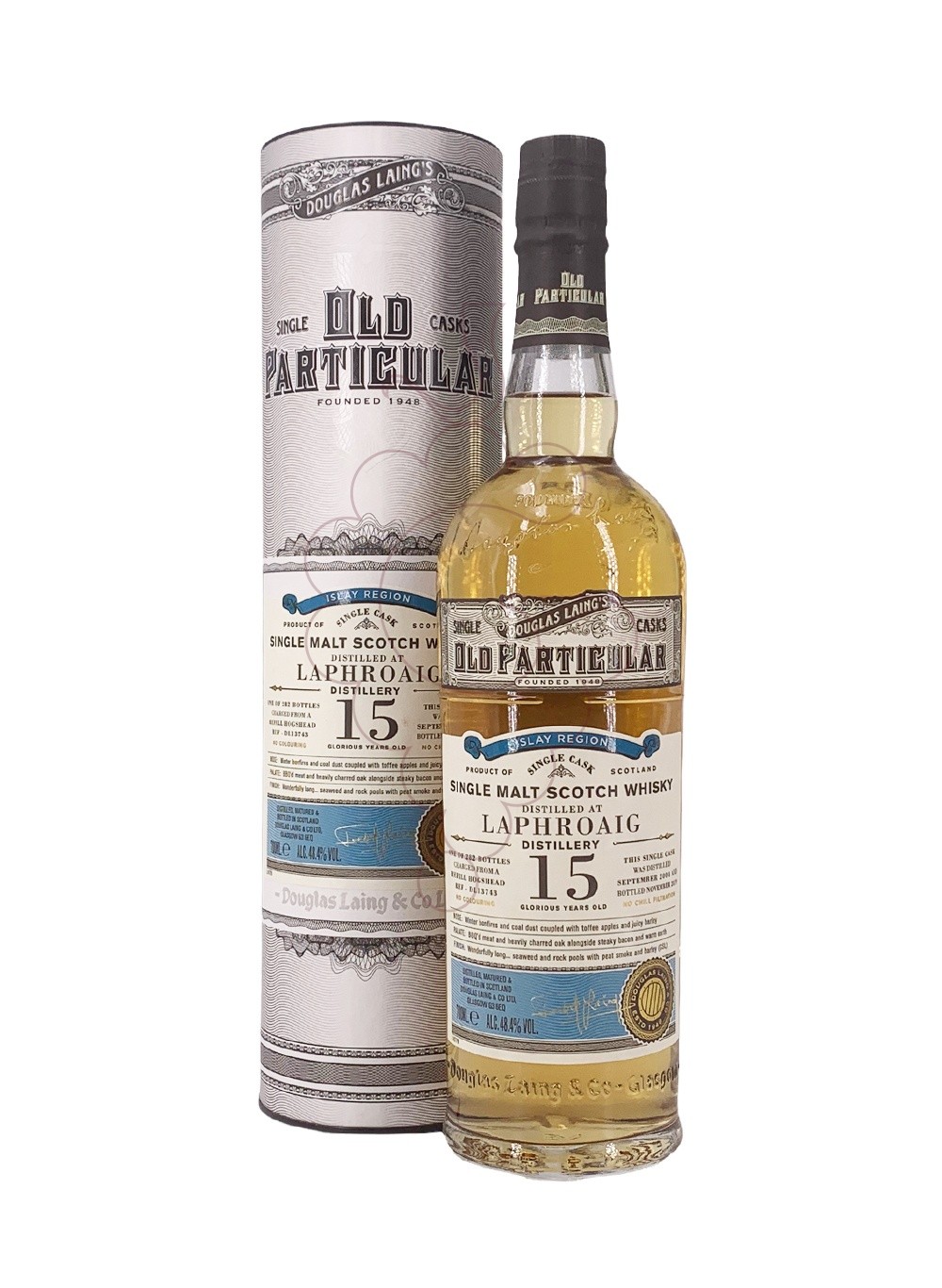 Foto Whisky Douglas Laing Old Particular Laphroaig 15 Anys