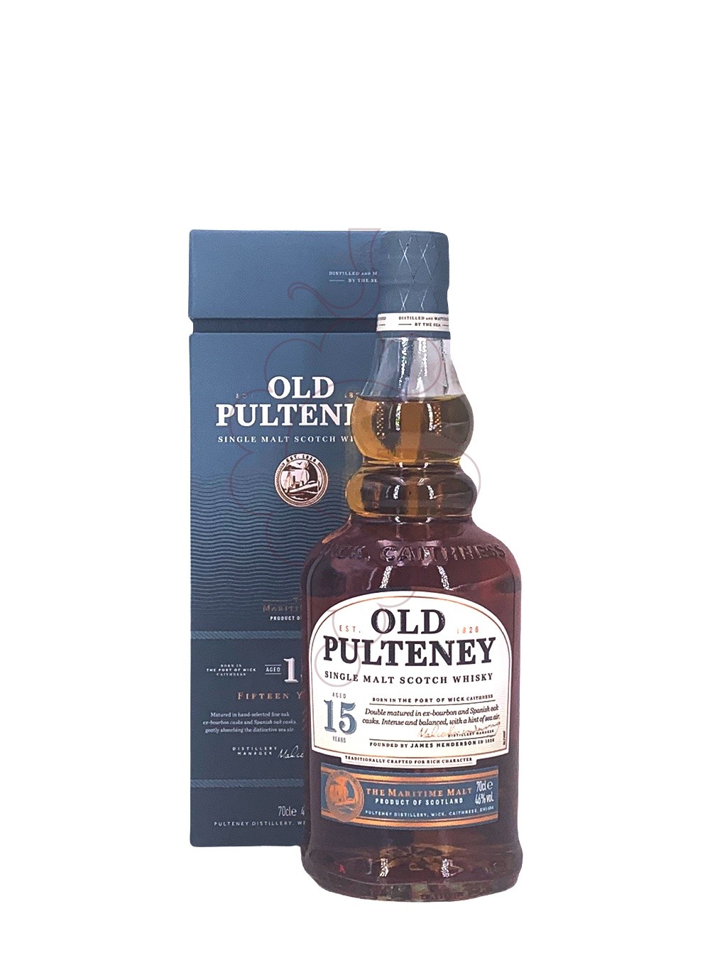 Foto Whisky Old Pulteney 15 Anys