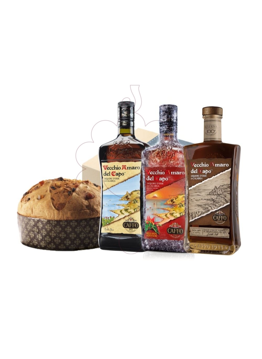 Foto Aperitiu Pack Amaro del capo + Panettone