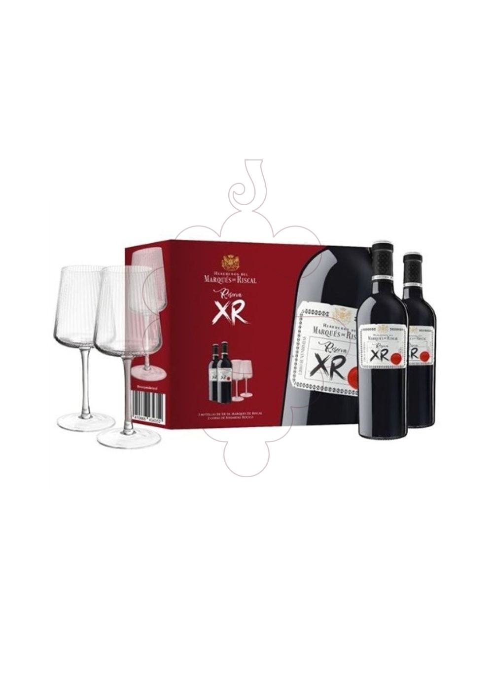 Foto Caixes regal Marques de Riscal XR Reserva Pack (2 u + 2 Copes)