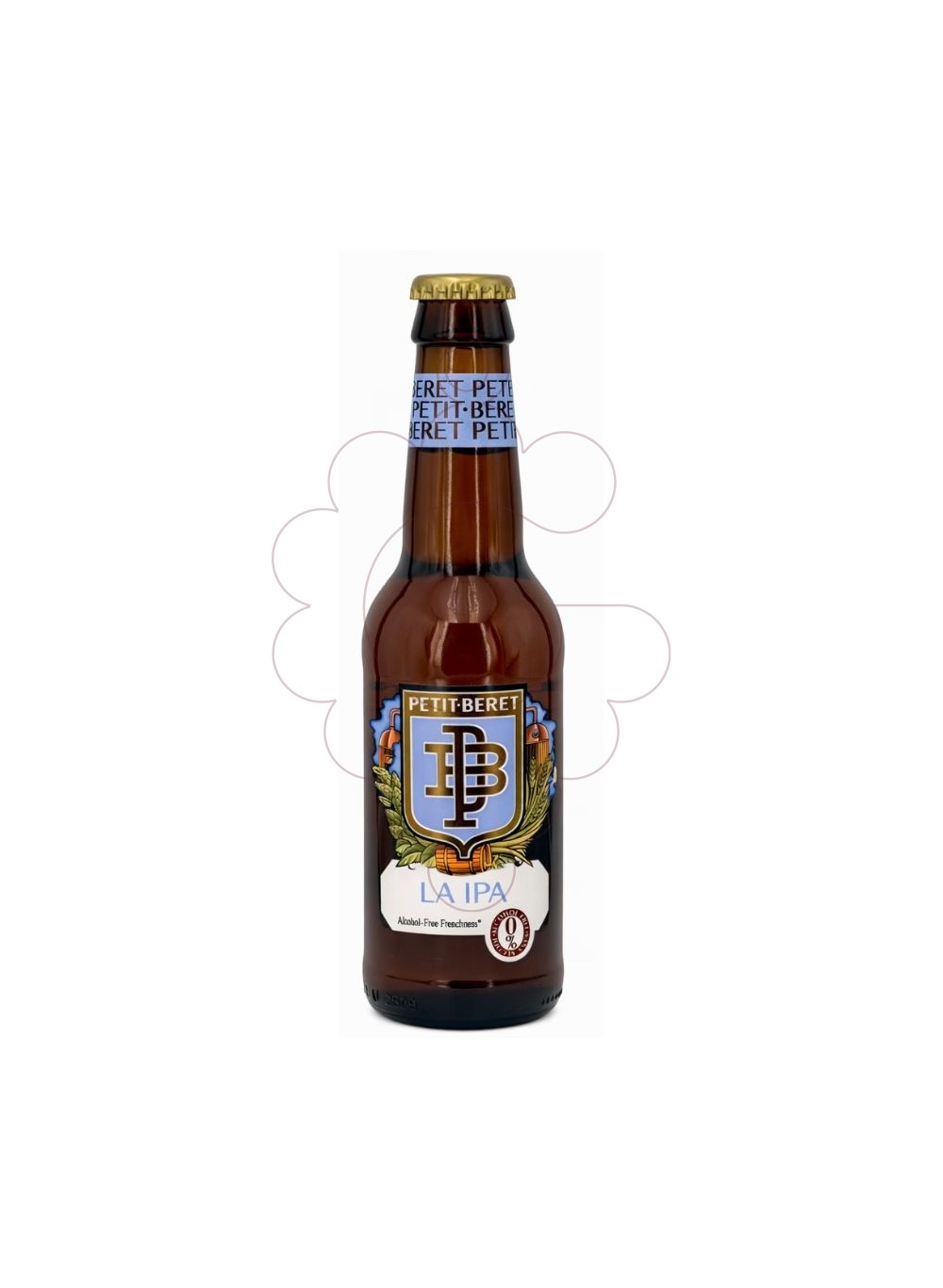 Foto Cervesa sense alcohol Petit-beret la ipa s/alc 33 cl