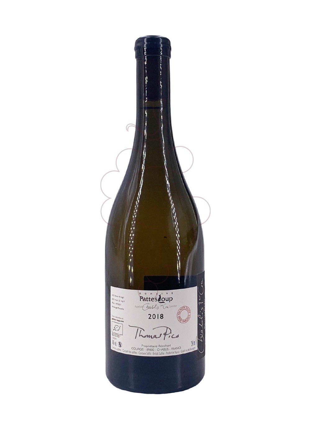 Foto Pattes Loup Chablis 1er Cru Beauregard vi blanc