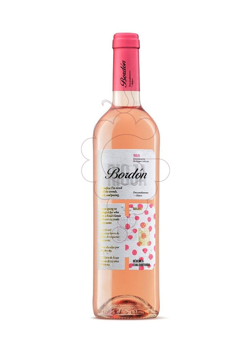 Foto Rioja bordon rosat 75 cl vi rosat