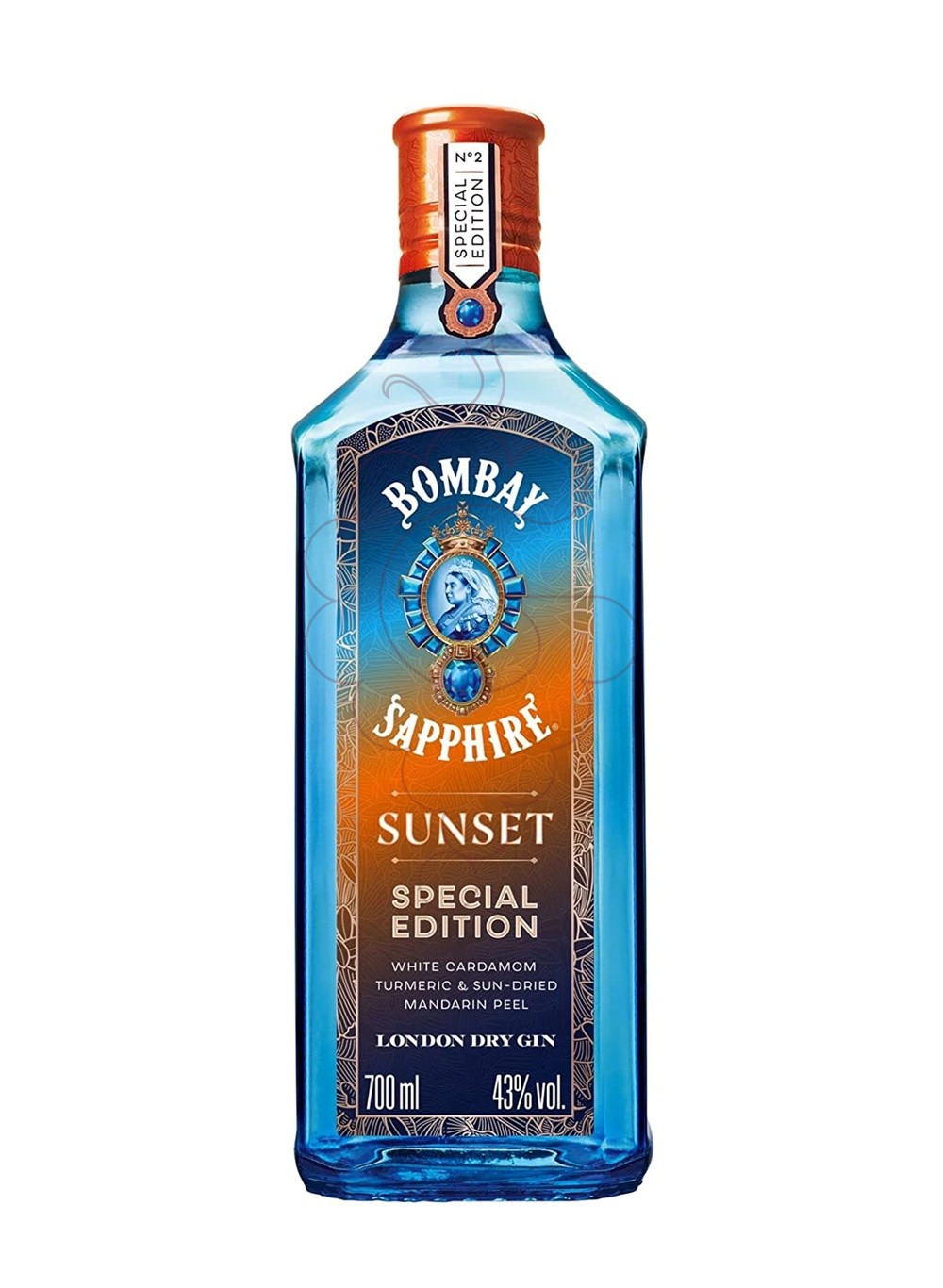 Foto Ginebra Sapphire bombay sunset 70 cl