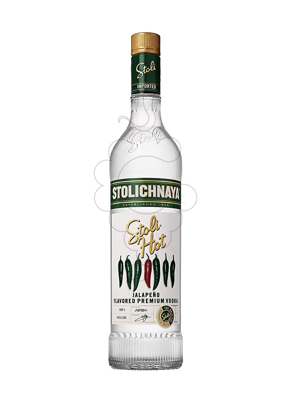 Foto Vodka Stolichnaya hot 70 cl