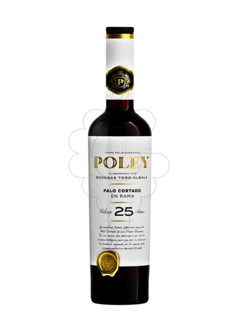 Foto Toro Albalá Poley Palo Cortado en Rama 25 Anys vi generós