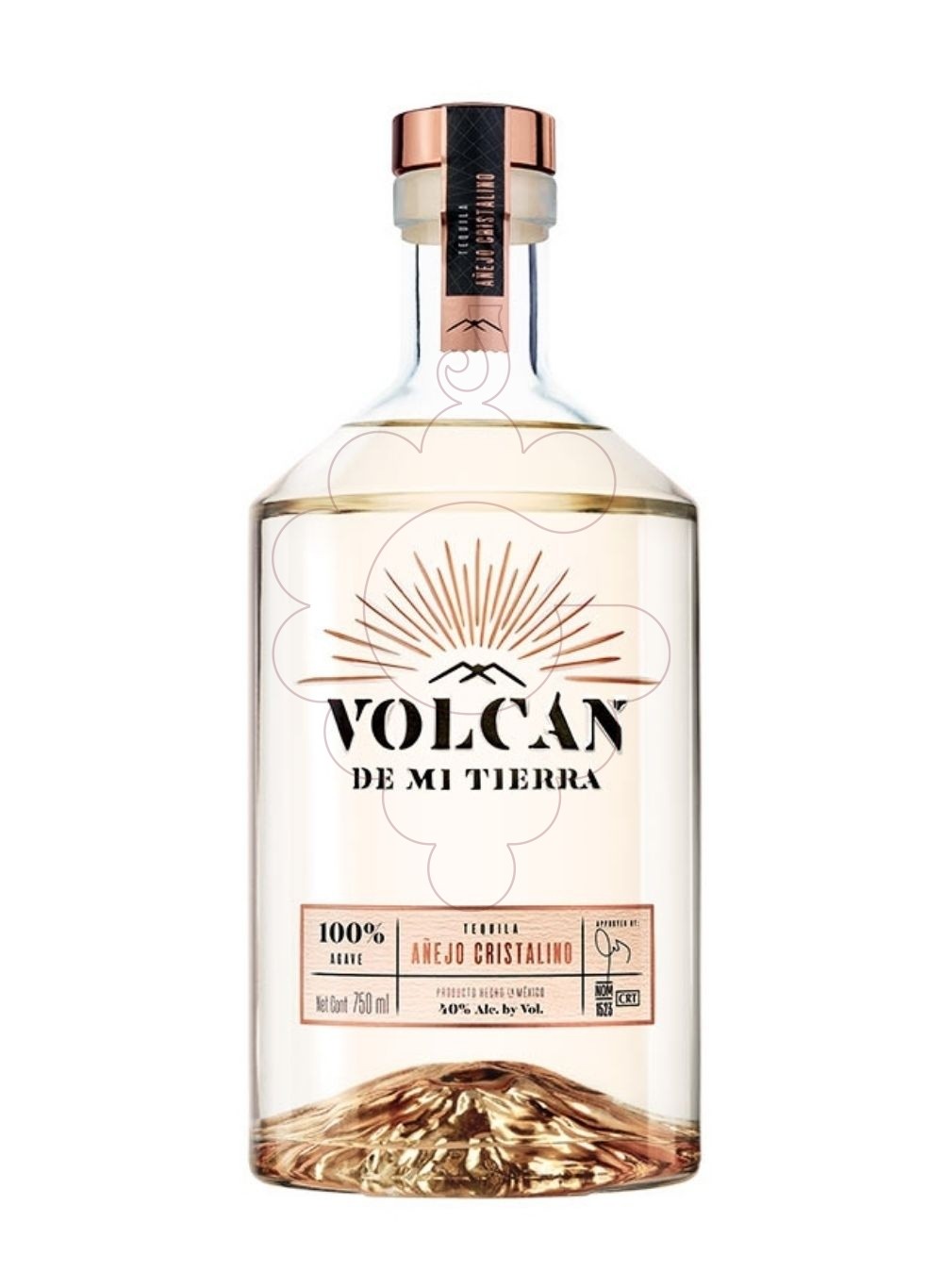 Foto Tequila Volcan Añejo Cristalino
