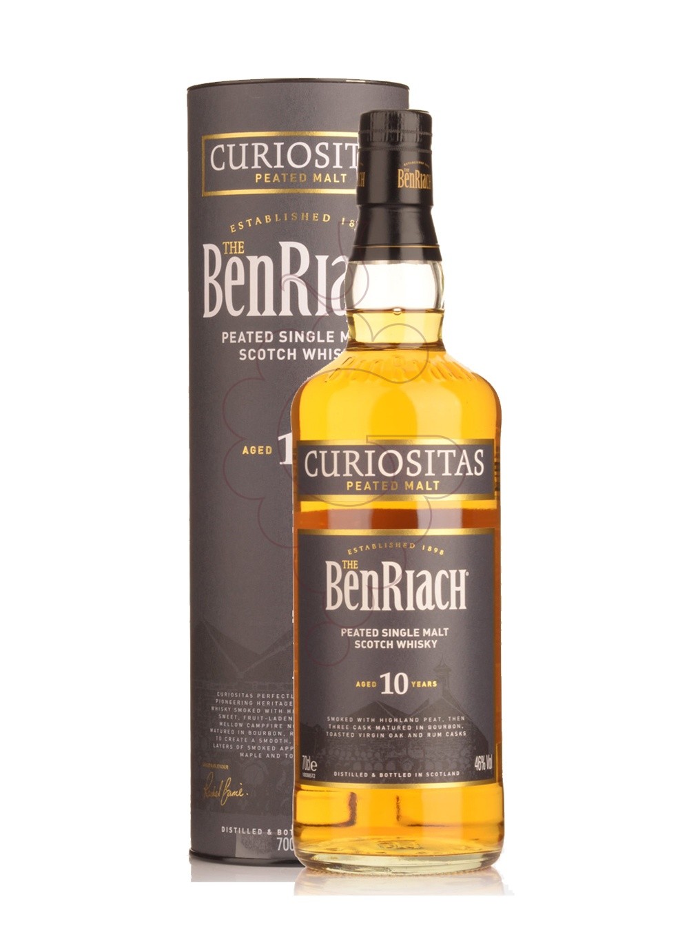 Foto Whisky The Benriach 10 Anys Peated Malt