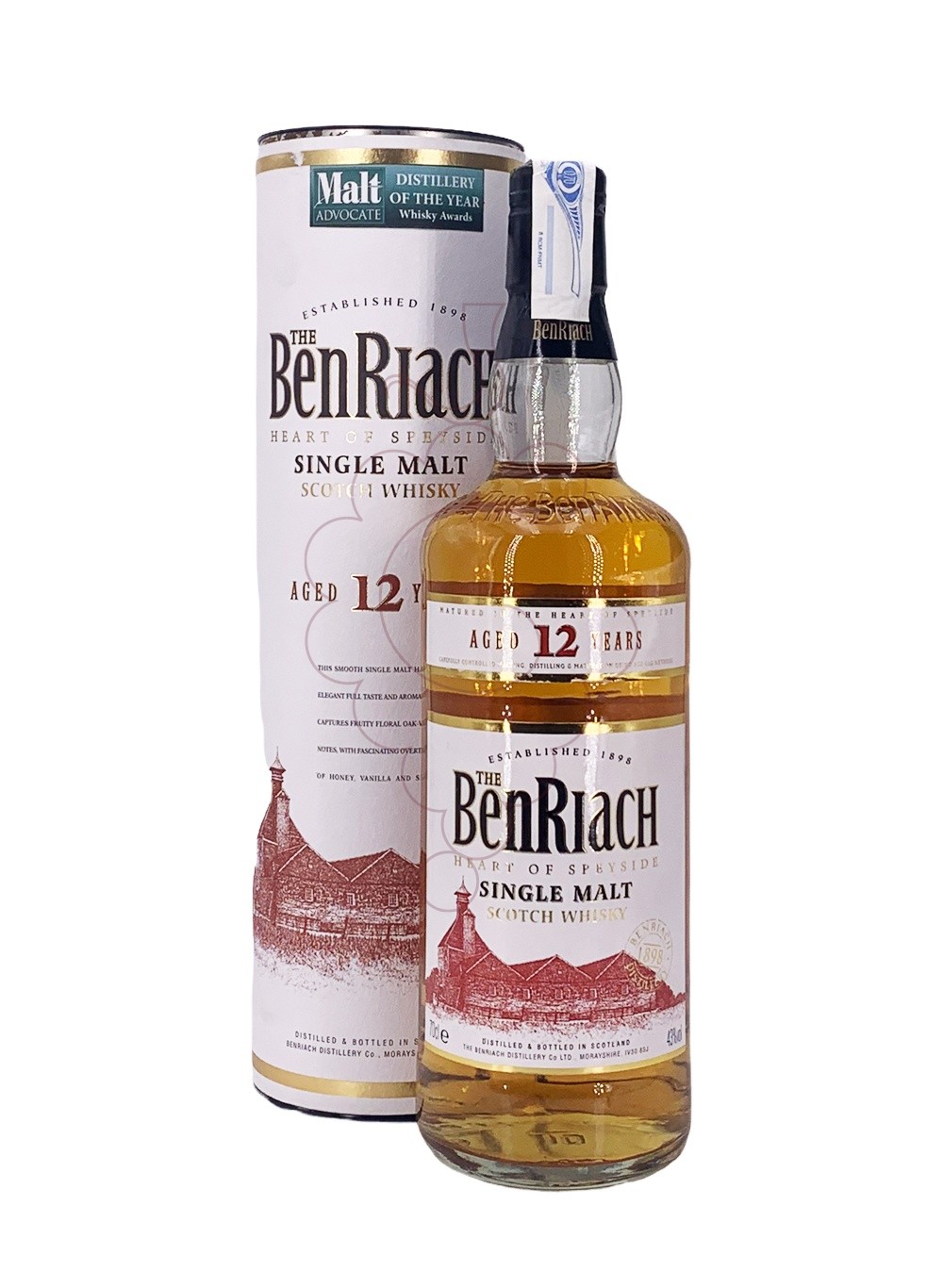 Foto Whisky The Benriach 12 Anys